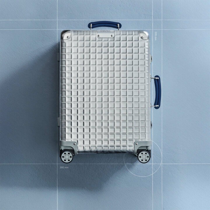リモワの限定コレクション「クラシック アルミニウム グリッド」