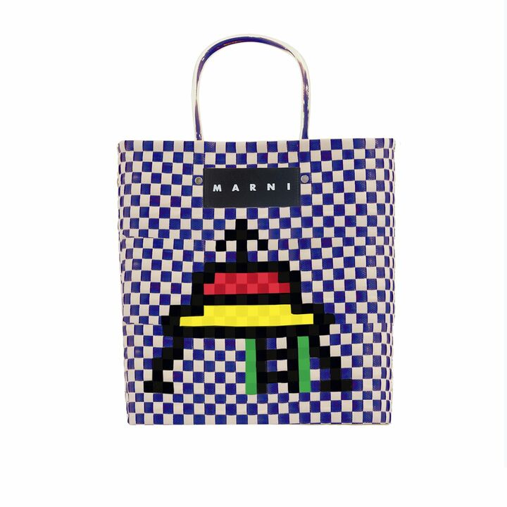 バッグ「ストライプバッグ」¥18,000(税抜)