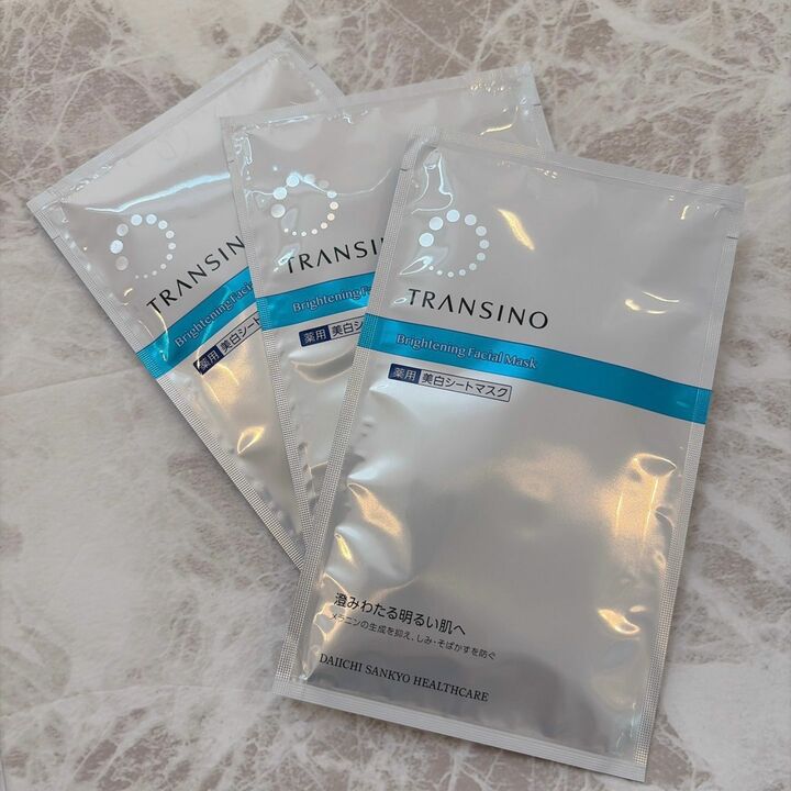 トランシーノ 薬用 ブライトニングフェイシャルマスク 【医薬部外品】 20ml×4 ￥2,200