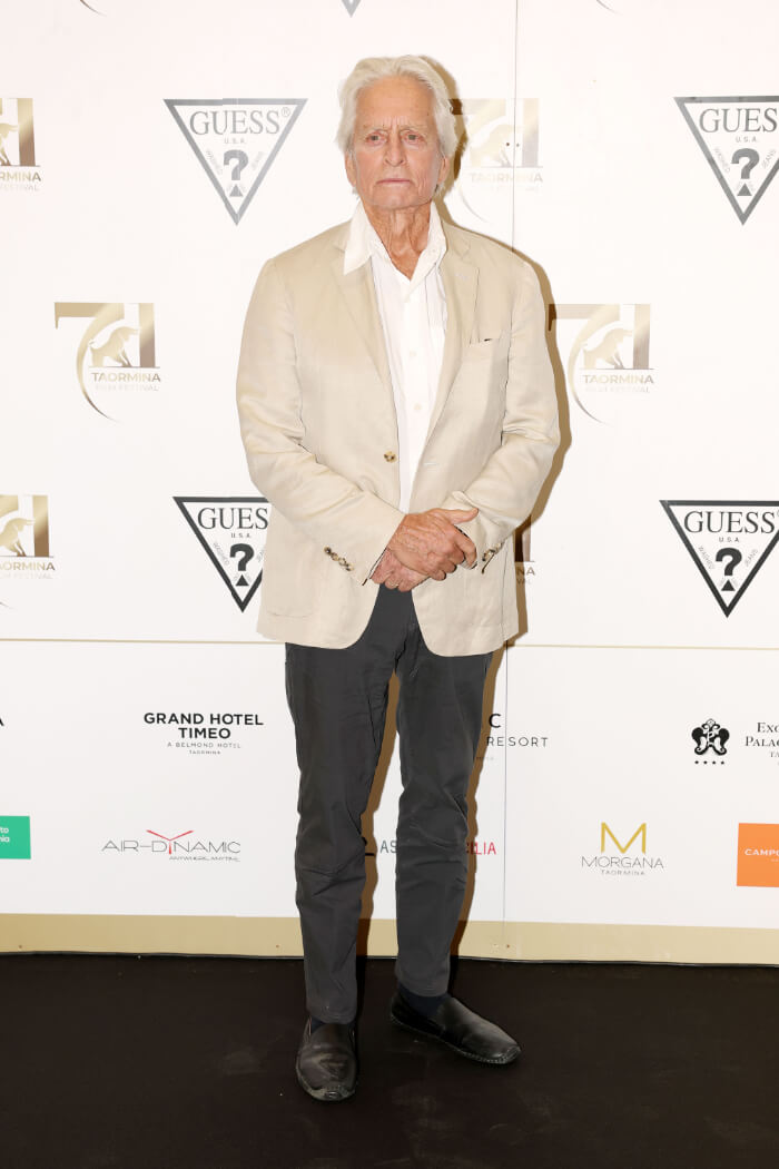 2025年6月10日、第71回タオルミーナ国際映画祭のフォトコール。