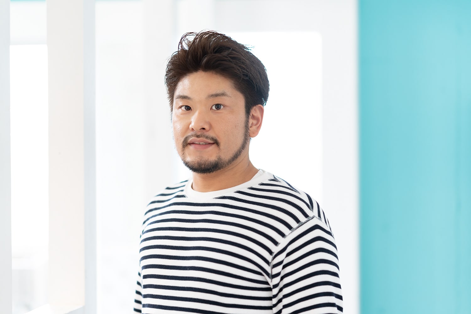 natura Aolani スタイリスト・玉山智士さん。ジムで体を鍛えるようになってから食事にも気を遣うように。「野菜をたくさん摂るようになりました」