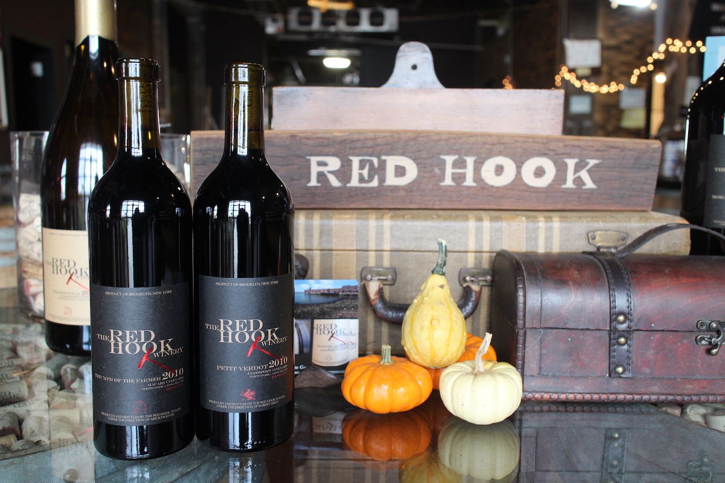 1:NY産のブドウを使った「ワイン」【The Red Hook Winery】