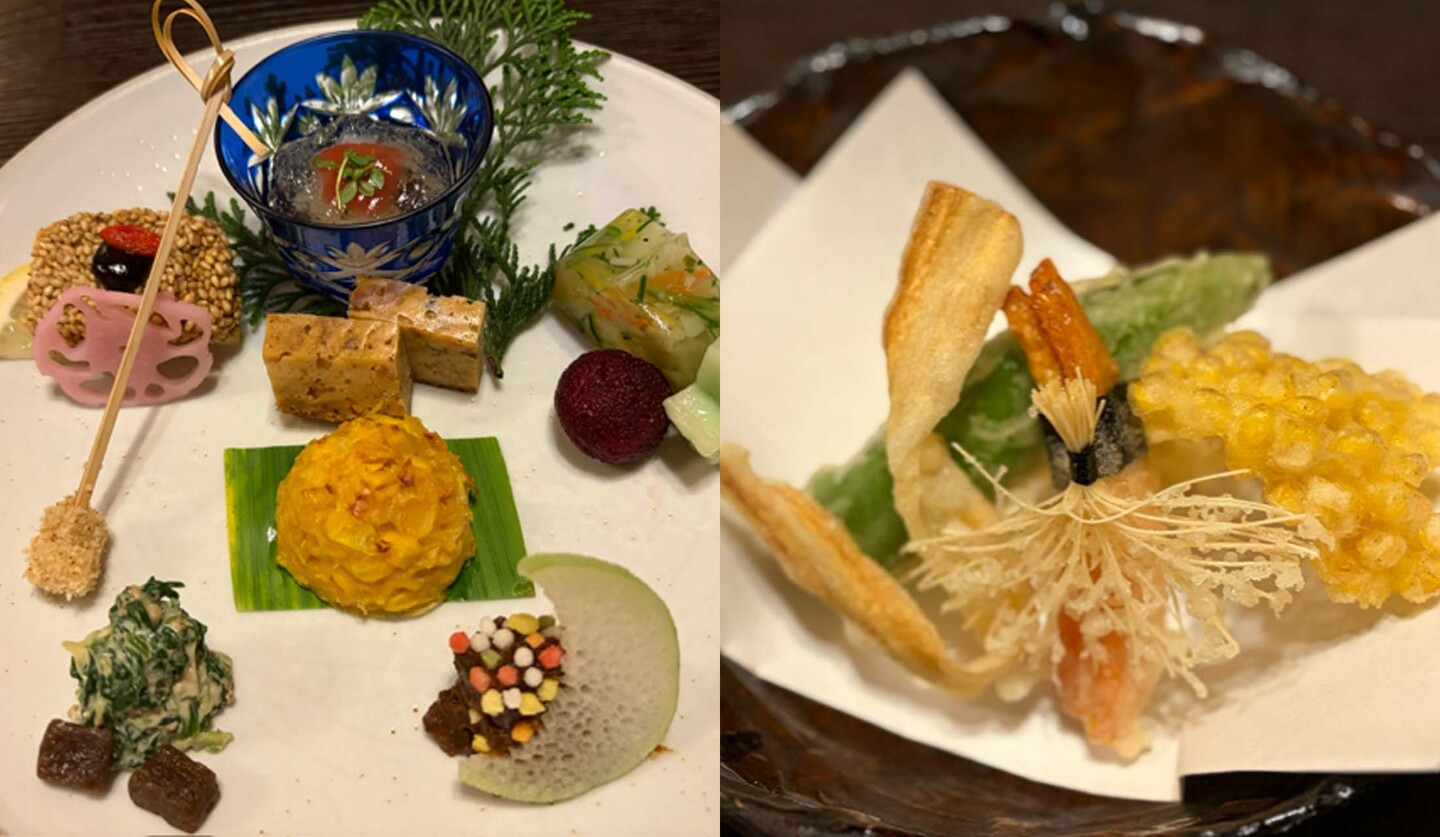 東京・入谷の普茶料理店「梵」で提供される料理