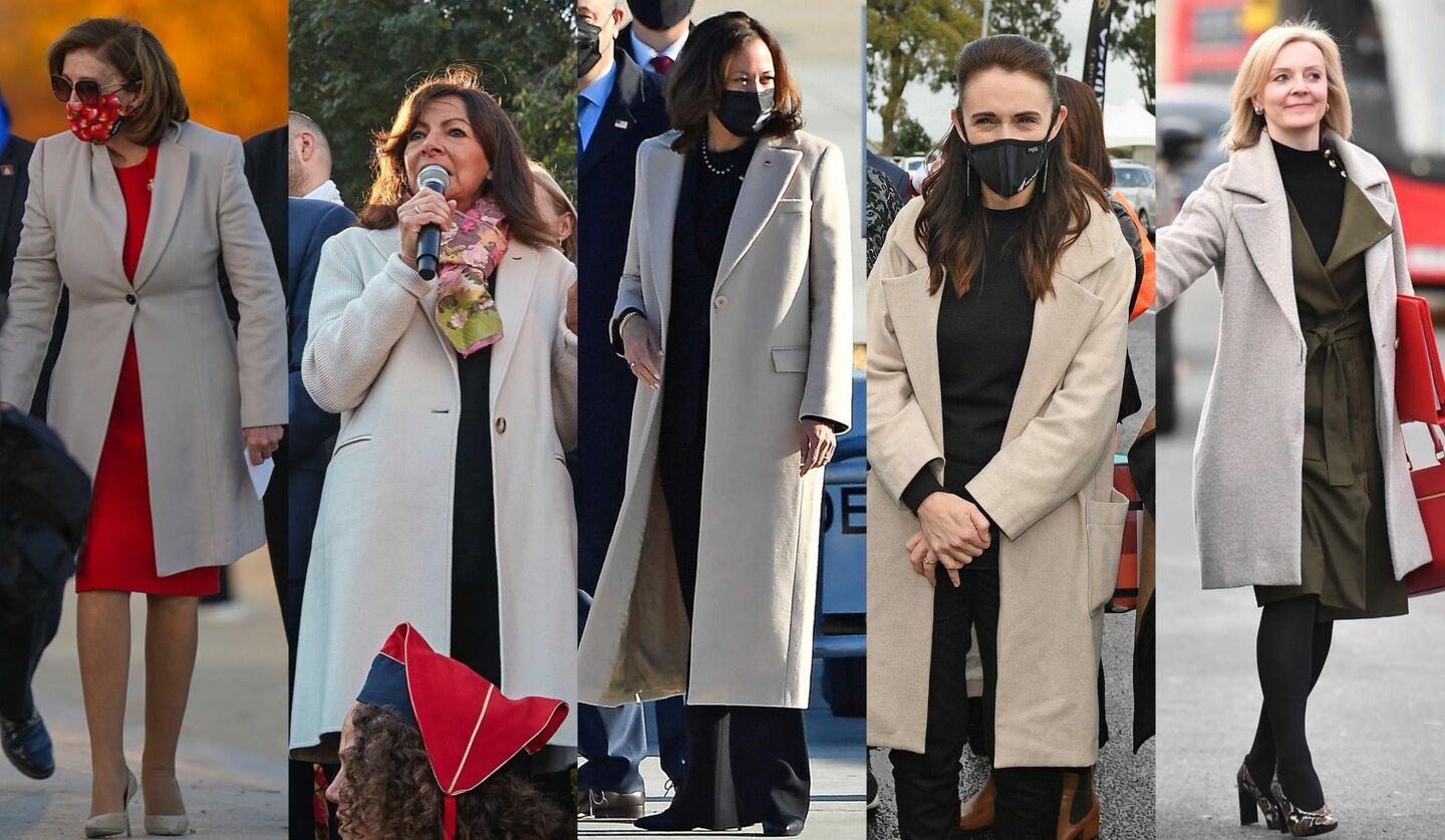 世界の女性政治家達が着るヌードカラーコート
