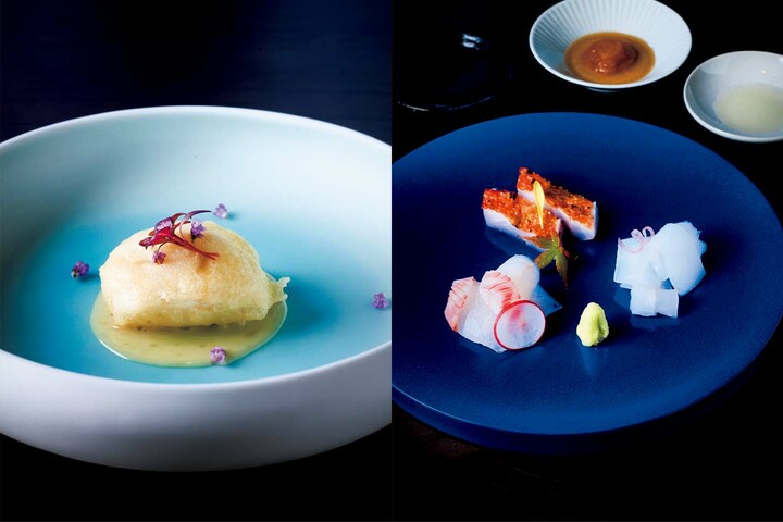 静岡県・熱海市「無為自然（むいしぜん）—ATAMI—」のレストランで提供される料理