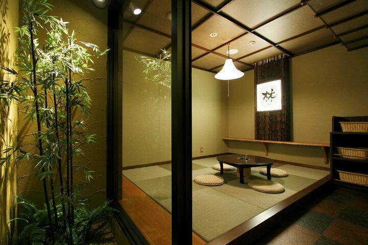 「林の湯」の湯上り処