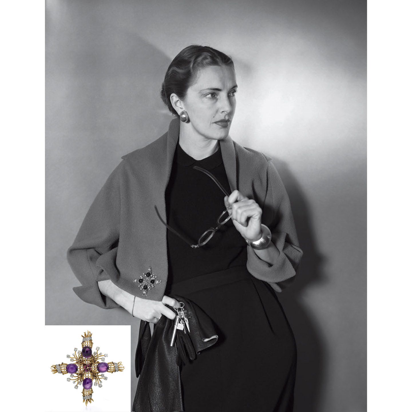 ナンシー・スリム・キース© Getty Images, Horst P. Horst/courtesy of tiffany & co. archives