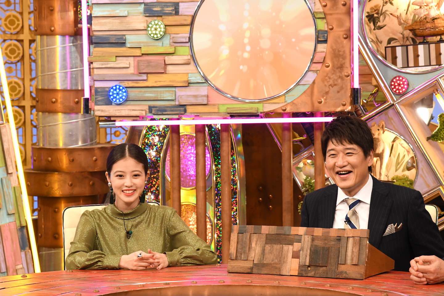 今田美桜さんと林修さん ©ABCテレビ