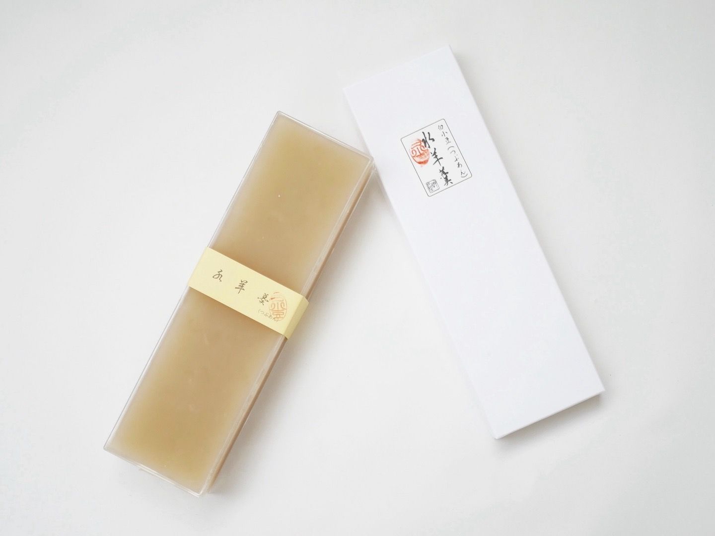 「白小豆水ようかん」 \3,672(税込)