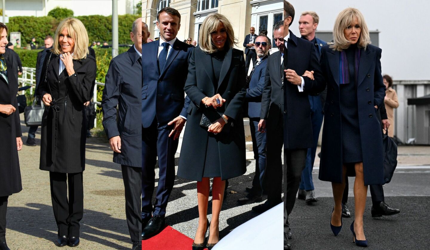 仏大統領夫人「ブリジット・マクロン」のコートコーデ3選