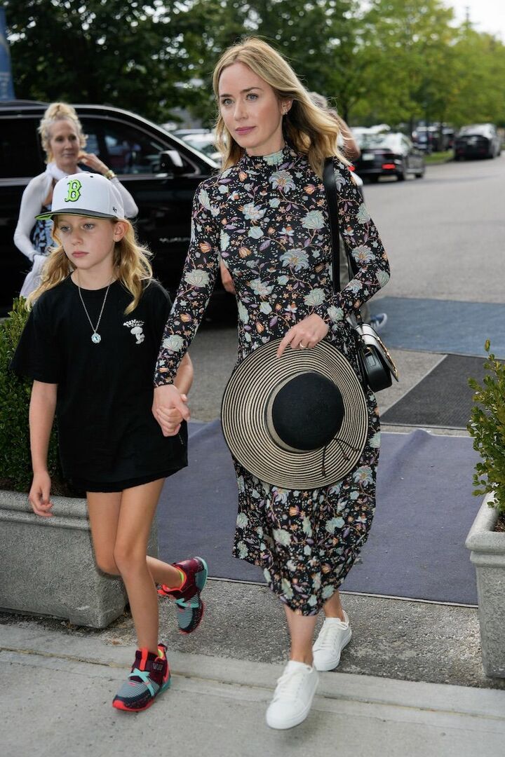 長女ヘイゼルと。