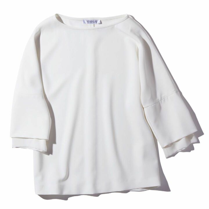 ブラウス￥75,000（マックスマーラ ジャパン〈マックスマーラ〉）　［Precious2019年5月号135ページ］