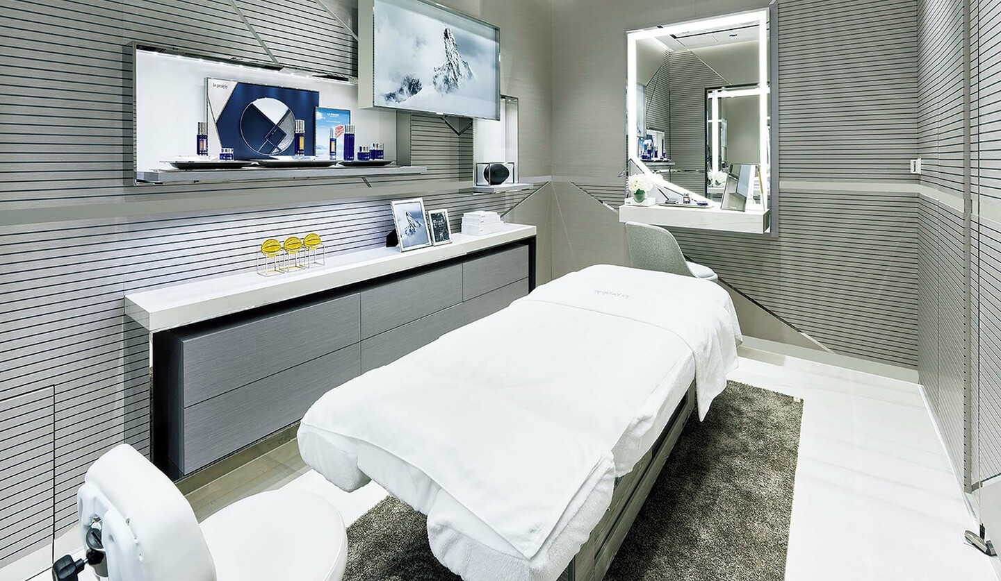 「ラ・プレリー ブティック」のトリートメントルーム