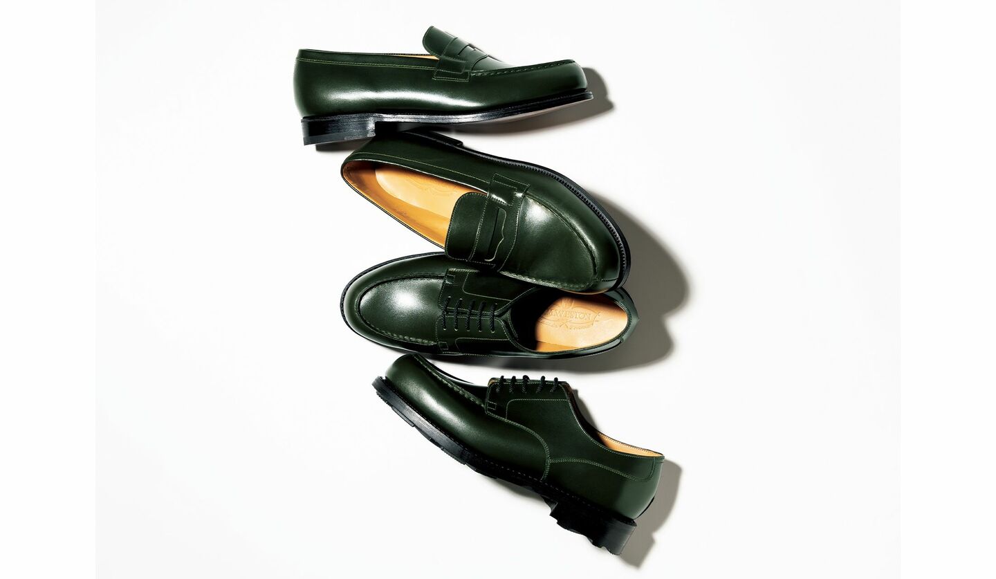「ジェイエムウエストン」から登場した復刻色「ハンターグリーン」の靴
