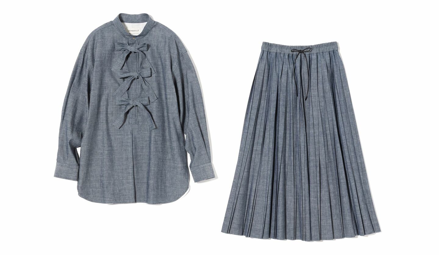 「デパリエ」のデニムウエア