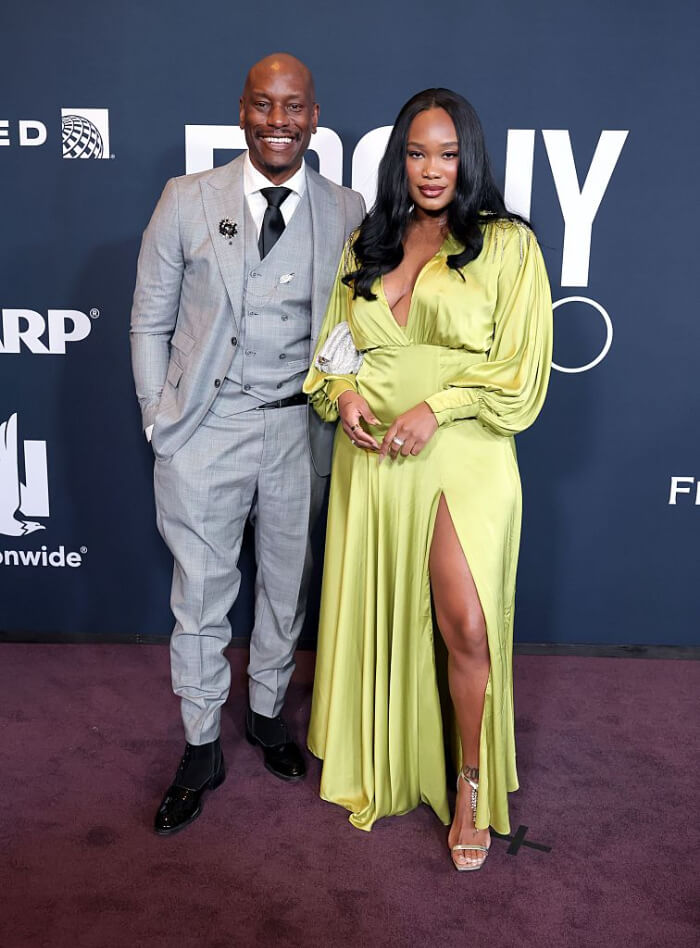 2025年11月4日、ビバリーヒルズのザ ビバリー ヒルトンで開催された「Ebony Power 100 Gala」。右は交際中のゼリー・ティモシー。