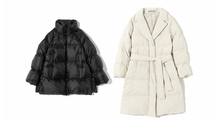 セオリーリュクスのダウンウエア2種