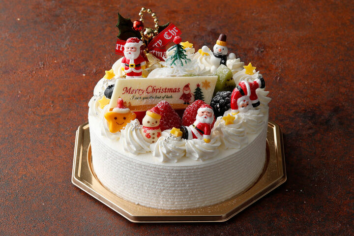 ストロベリーショートケーキ サンタクロース[直径15cm]￥5,200