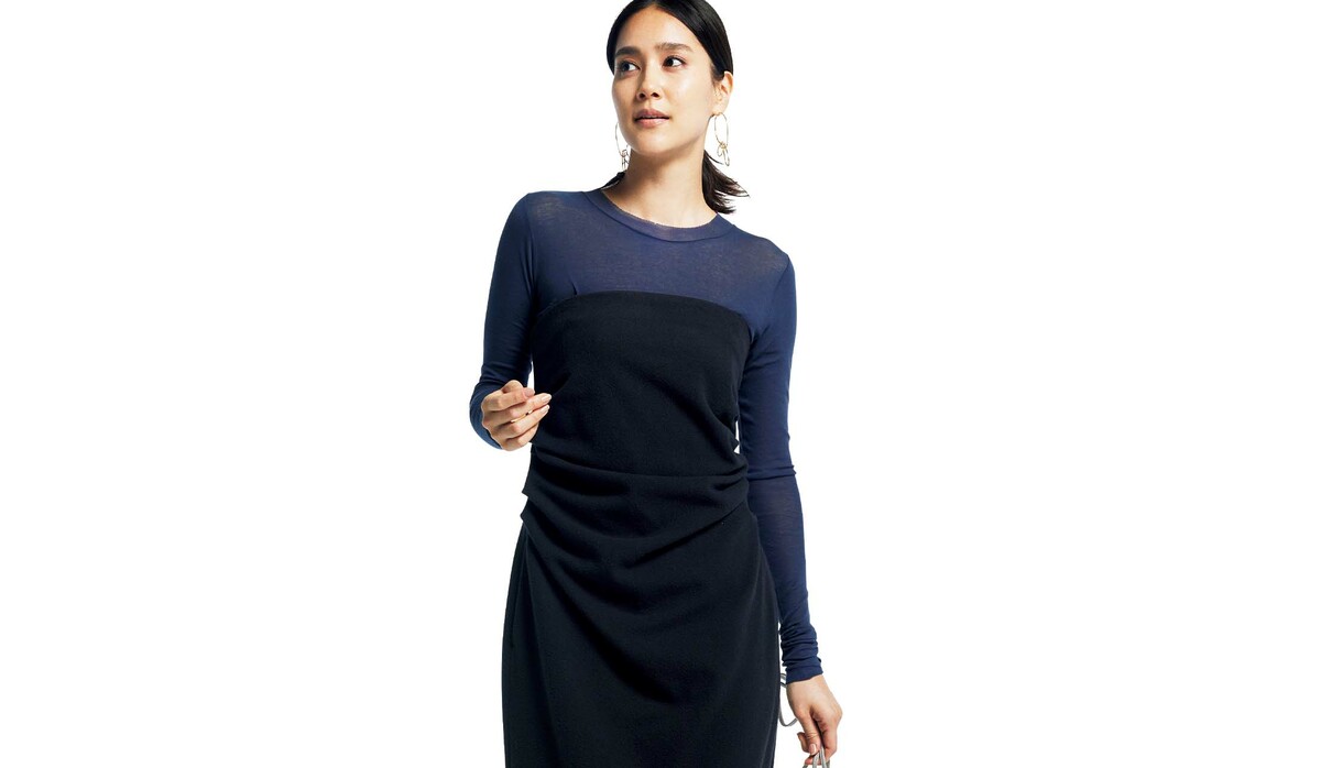 AURALEE ハイゲージニットワンピース 9/18 Wed｜「オーラリー」の  