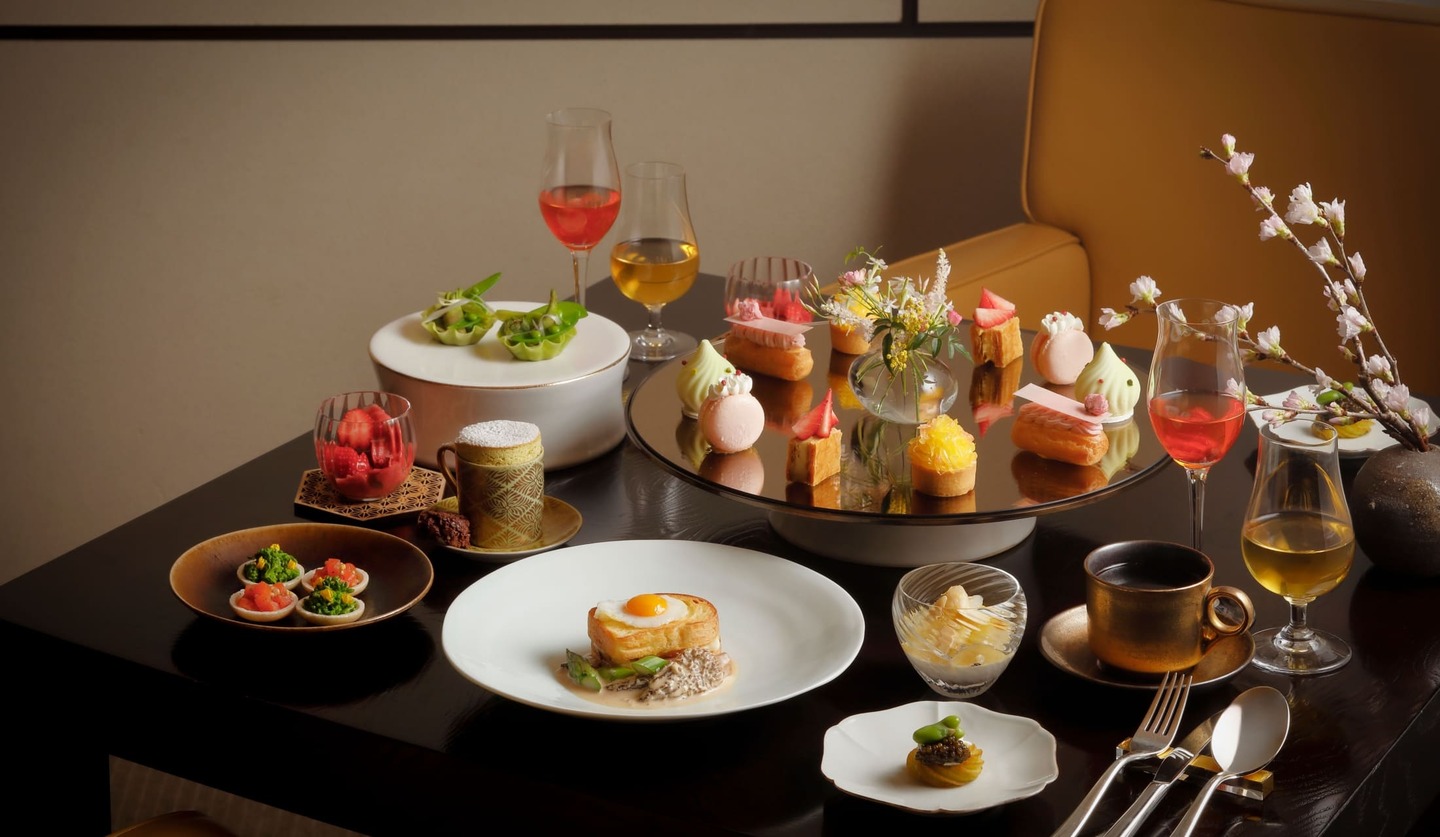 「パーク ハイアット 京都」桜アフタヌーンティー