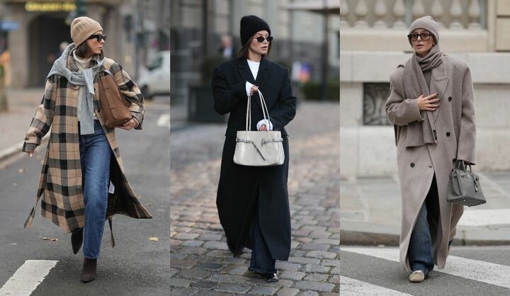 海外インフルエンサーのニット帽コーデ