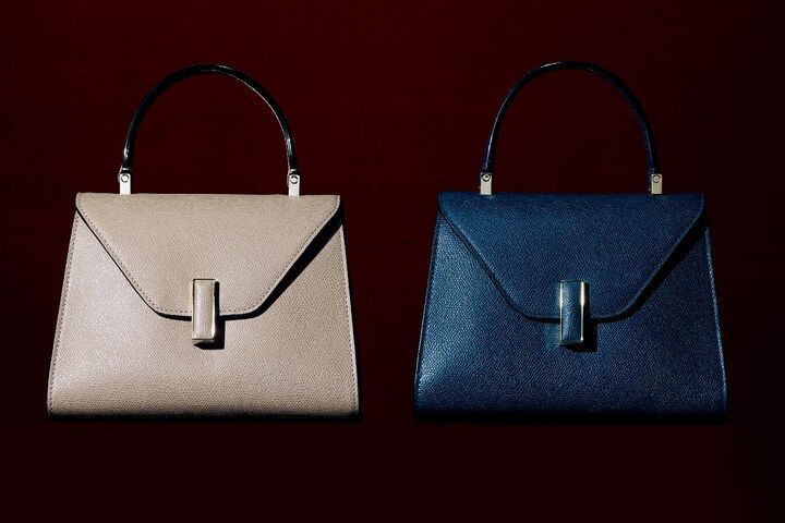 バッグ『Mini ISIDE』同素材のストラップ付き［縦16.5×横22×マチ12cm］各￥295,000（ヴァレクストラ・ジャパン）[Precious2018年12月号290ページ] 　