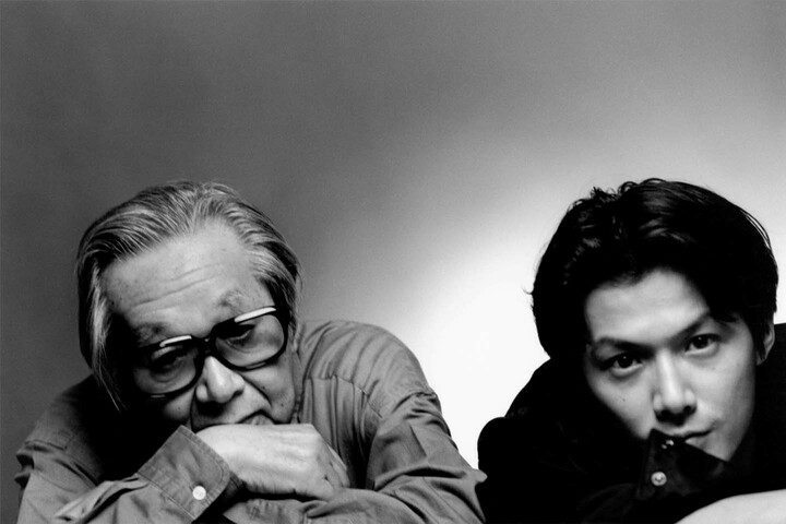 写真家の植田正治氏と福山雅治氏