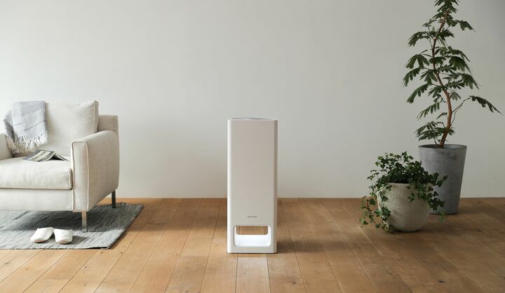 洗練されたデザインが、空気も部屋も美しくする!