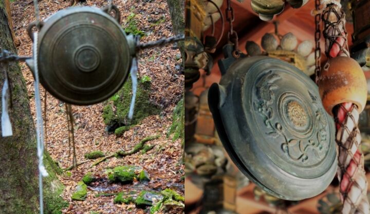 名称のもととなった楽器「銅鑼(どら)」はこちらです。