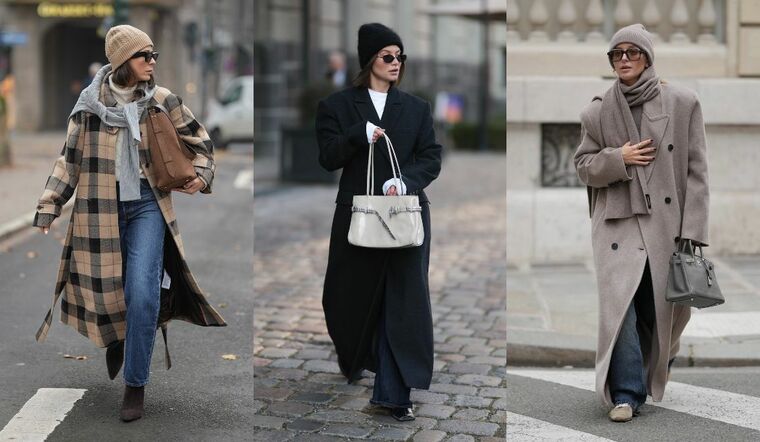 海外インフルエンサーのニット帽コーデ