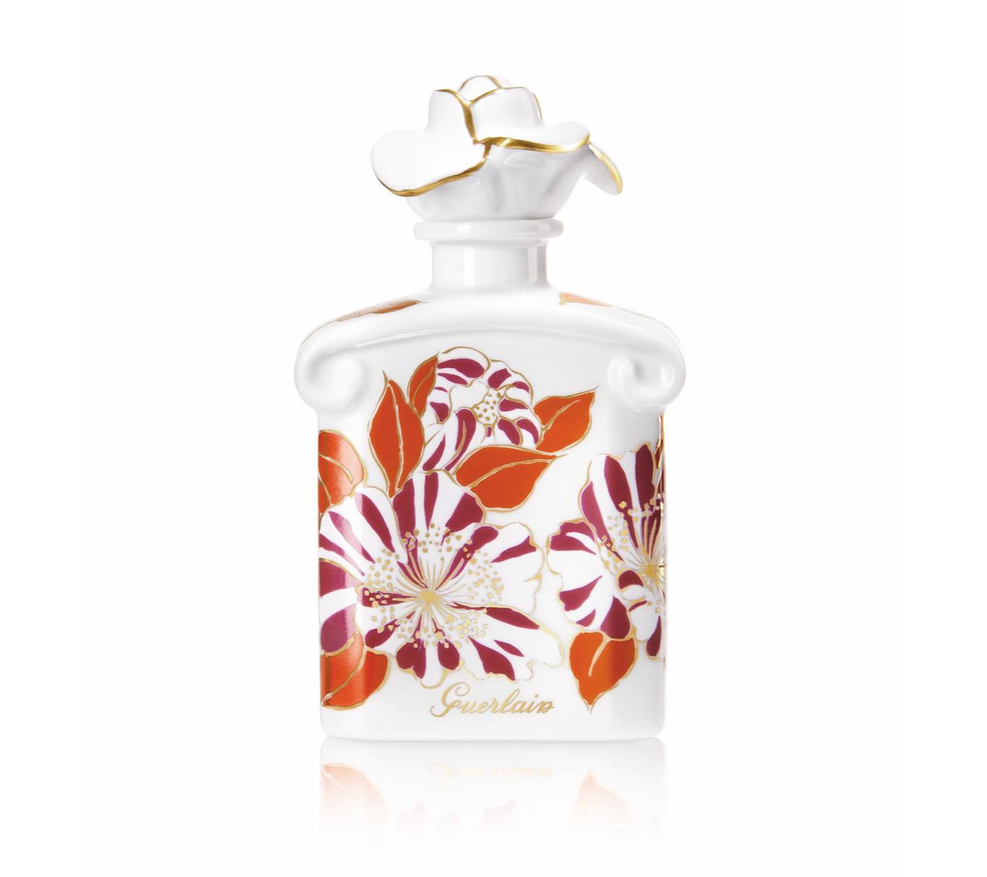 「フォール フラワーズ」【セット内容:有田焼ボトル(空)、フォール フラワーズ(リフィル100ml)、漏斗】 ¥85,000(税抜)*シリアルナンバー入り
