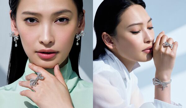 大政 絢さんが可憐に纏う「グラフ」の歴史を紡ぐ『ティルダズ ボウ』に想いをのせて