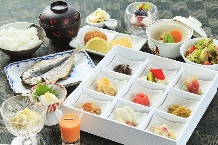 朝食一例