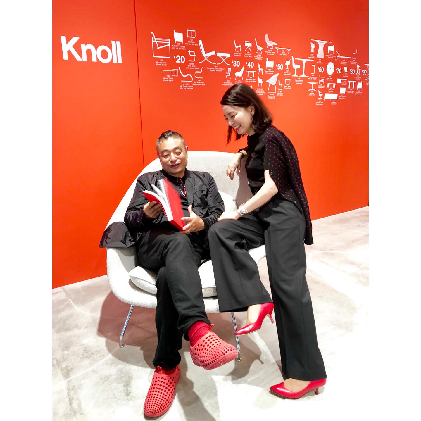 KNOLL JAPAN取締役上級副社長の寺田尚樹さんに友情出演をお願いしてみました。これは、かなり盛り上がります。