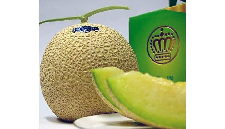「富士 クラウンメロン 約1.5キロ 1玉 桐化粧箱」(こだわり食品の専門店 長島STORE・静岡)