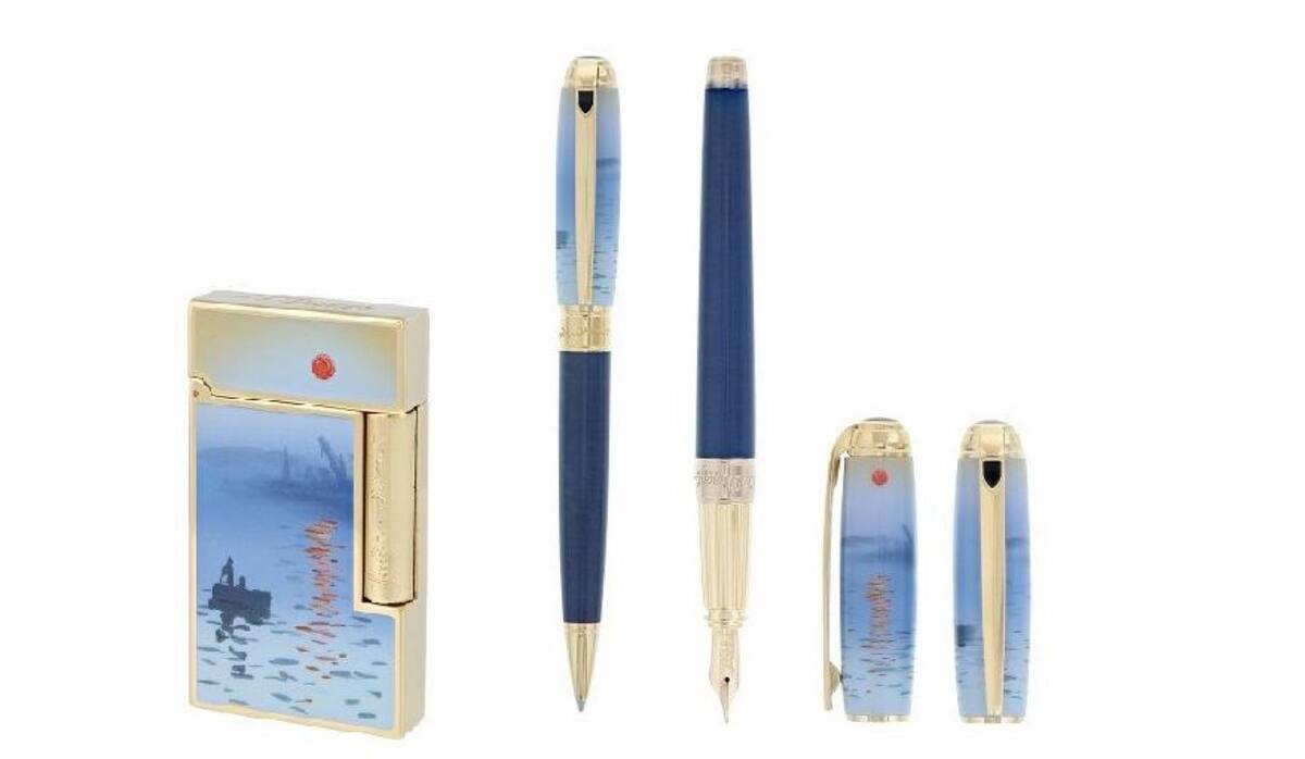 ノートルダム大聖堂の再建をエス テー デュポン ジャポンが支援 モネの絵が描かれたボールペンや万年筆が 綺麗 と話題 Precious Jp プレシャス