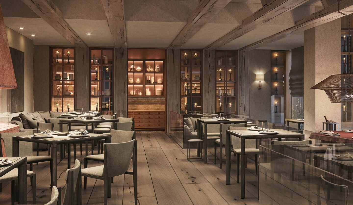 JWマリオット・ホテル東京「セフィーノ」内観