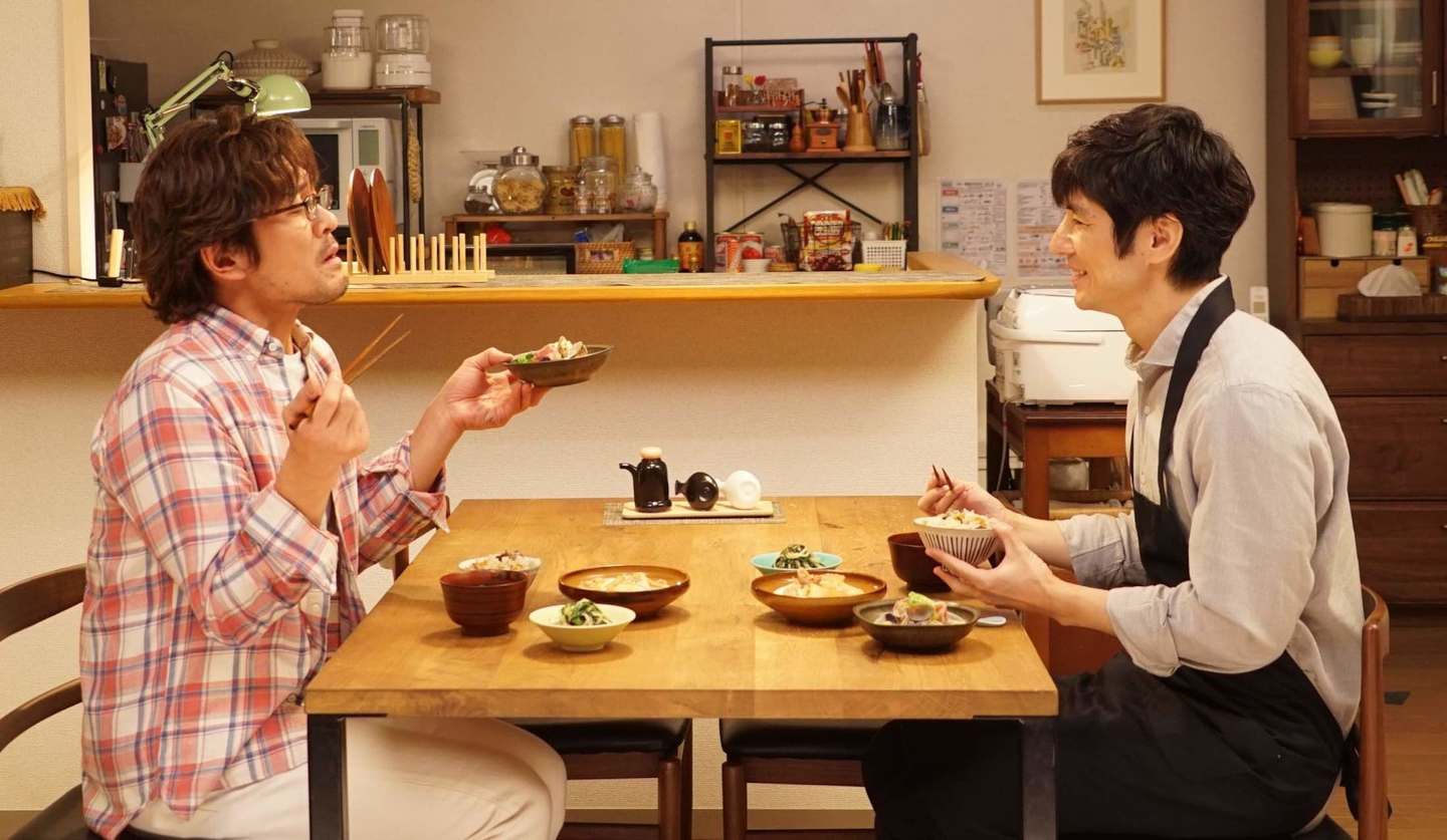 きのう何食べた？ 正月スペシャル 2020　西島秀俊さんと内野聖陽さん　Ⓒ 「きのう何食べた？ 正月スペシャル 2020 」製作委員会