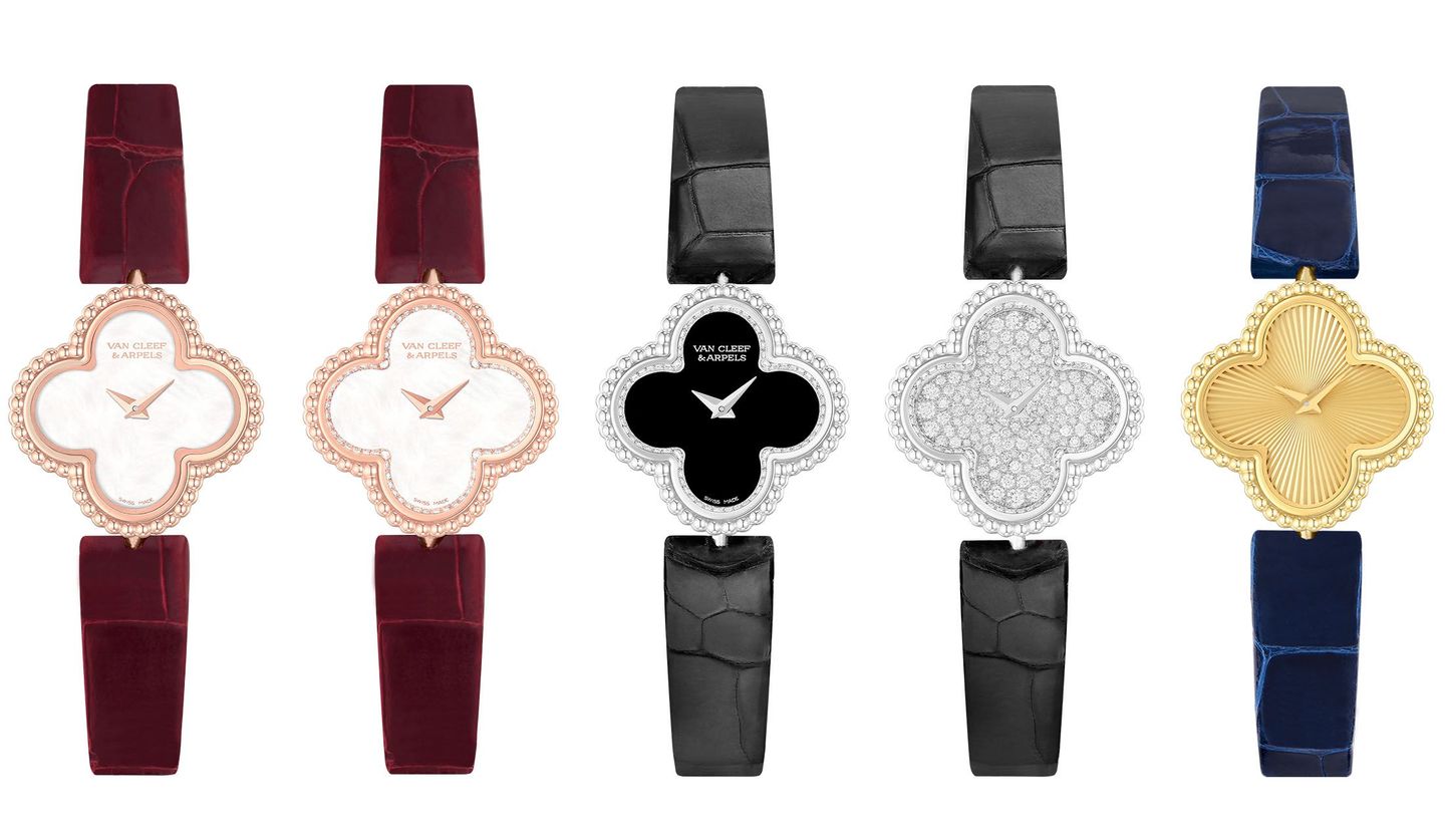 ヴァン クリーフ＆アーペルから四つ葉のクローバーの時計「スウィート アルハンブラ ウォッチ コレクション」が登場 |  Precious.jp（プレシャス）