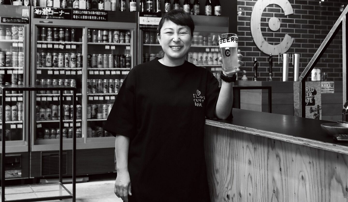「CRAFT BEER BASE」代表取締役社長、谷和さん