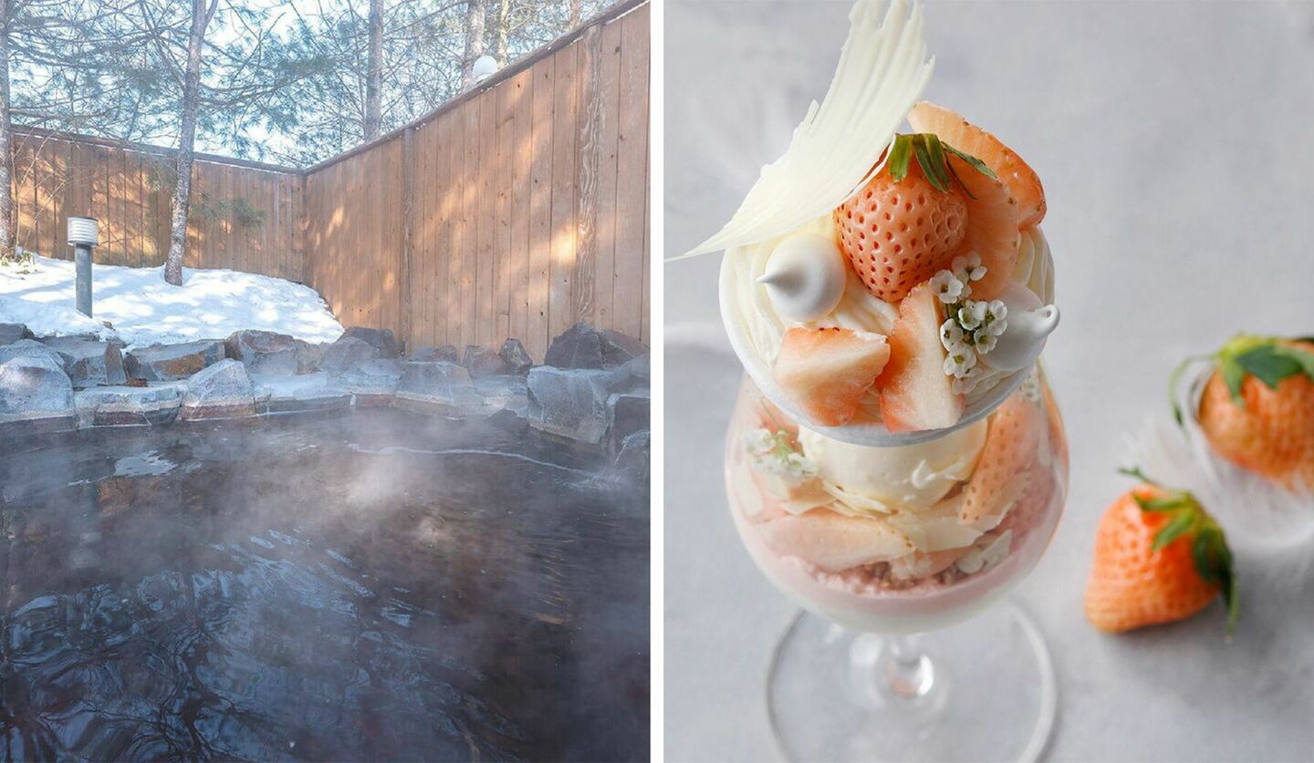 「ホテル タイト（HOTEL TAITO）」、ホテル インターコンチネンタル 東京ベイの「白いちごのホワイトパフェ」