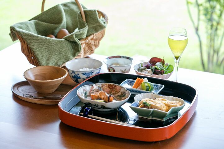 朝食一例