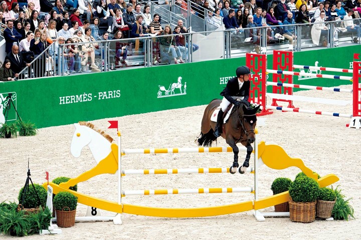 国際馬術競技大会「ソー・エルメス」の様子