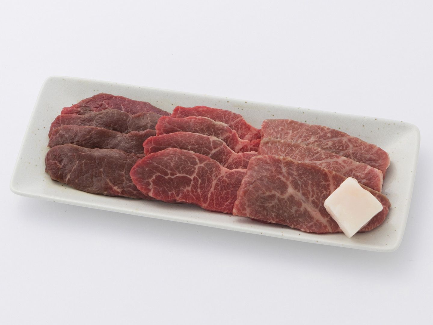 片葉三「黒毛和牛三品種 焼肉食べ比べセット」¥6,480(税、送料込・9月11日午前10:00に販売終了予定)