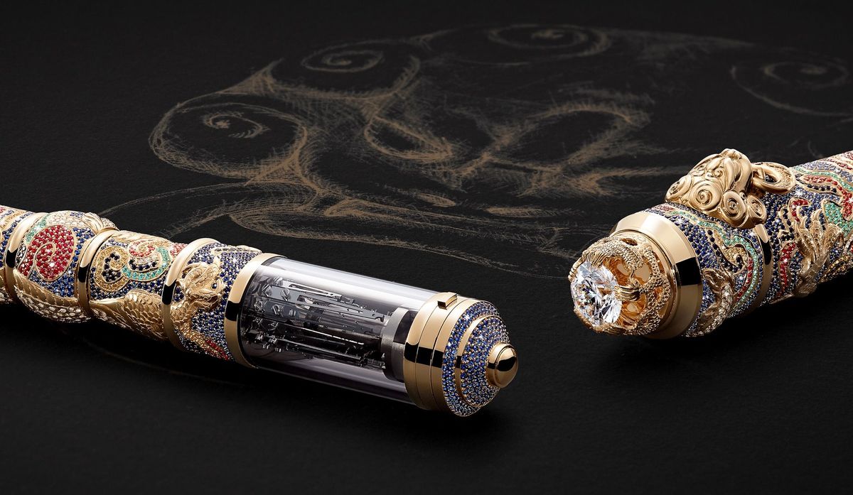 2億円を超える「書く宝石」！男を飾るモンブランの超高額筆記具