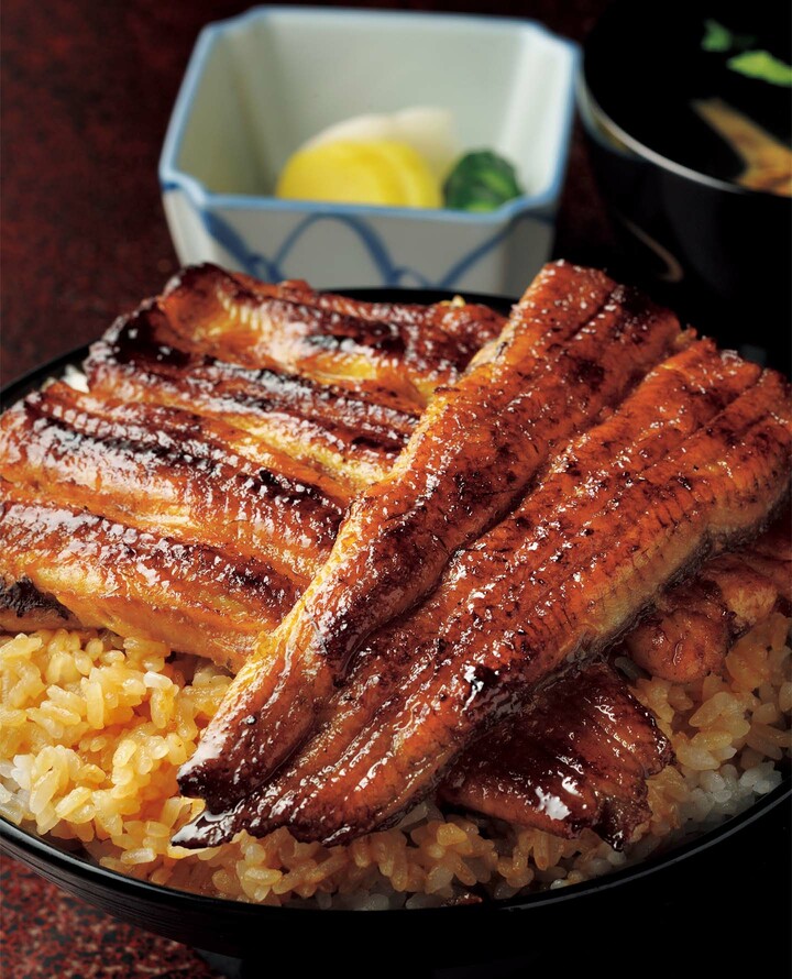 うなぎ 桜家の「丼棚二段入れ」