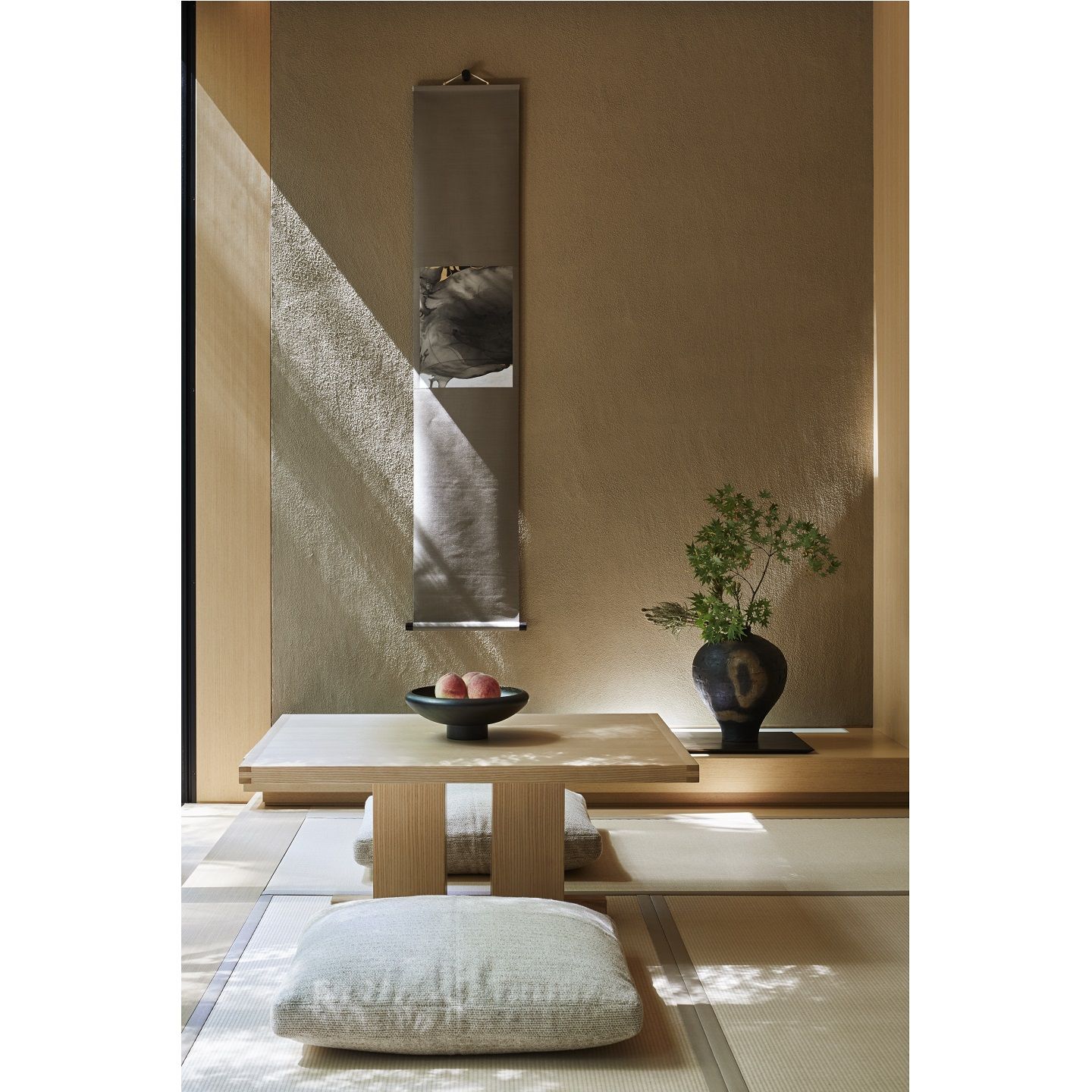 家具や照明類は「アマン京都」オリジナルデザインの特注品。©アマン