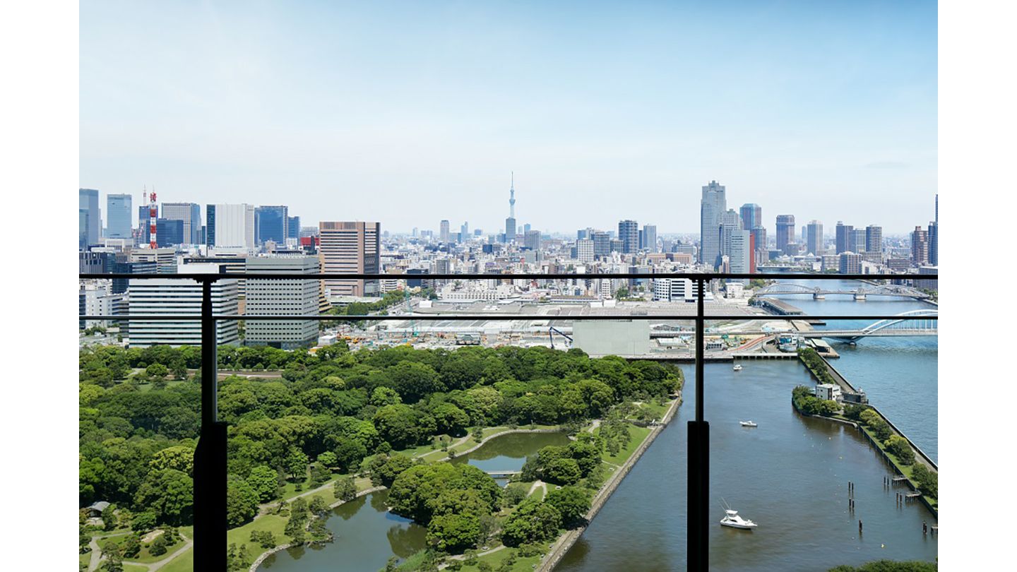 メズム東京から臨む景色