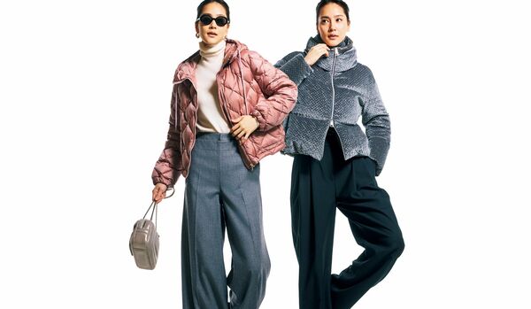 着ぶくれして見えない「ダウン×配色」のすっきり見せスタイル|洗練された印象を叶える着こなしを極めて