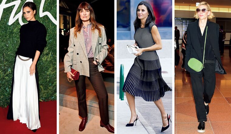 ヴィクトリア・ベッカム、レティシア王妃、ケイト・ブランシェット、カロリーヌ・ド・メグレのスナップ写真計4点